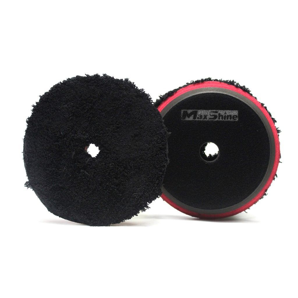 [2050150BL] Microfiber Pad - Black Edition/One Step Polishing Pad (6 Inch)
