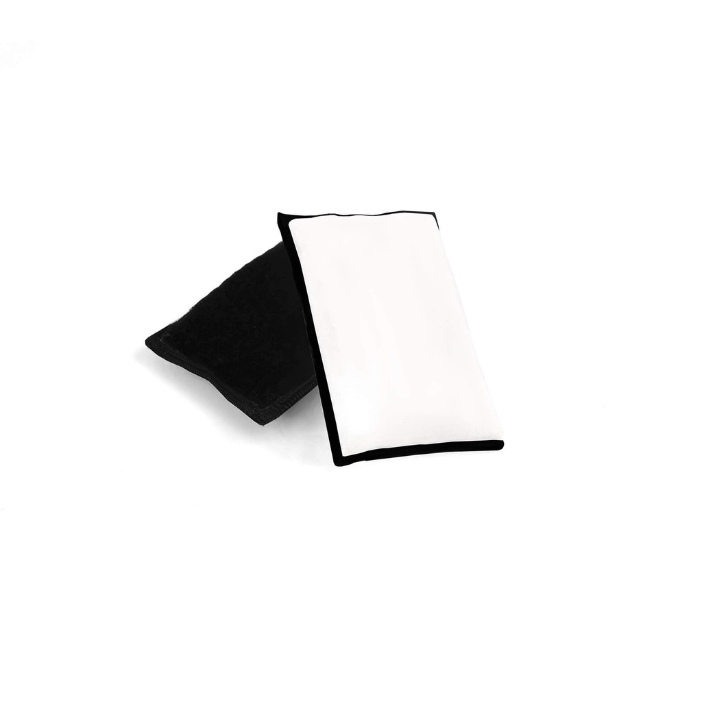 [112000BW] Interior Scrubbing Sponge-Due Bristle Side