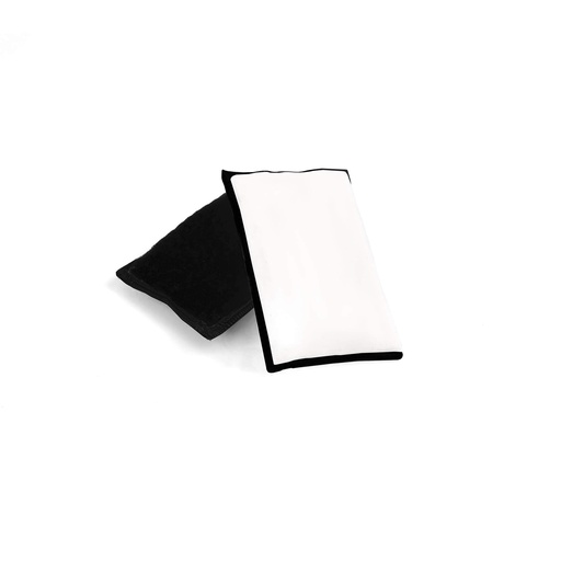 [112000BW] Interior Scrubbing Sponge-Due Bristle Side